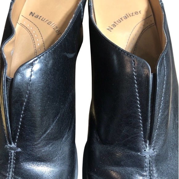 Naturalizer Slip On 9N Shoes Mules Leather Upper Man Made Office FLAWED - Picture 6 of 11